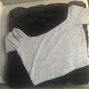 AA crop top off shoulder